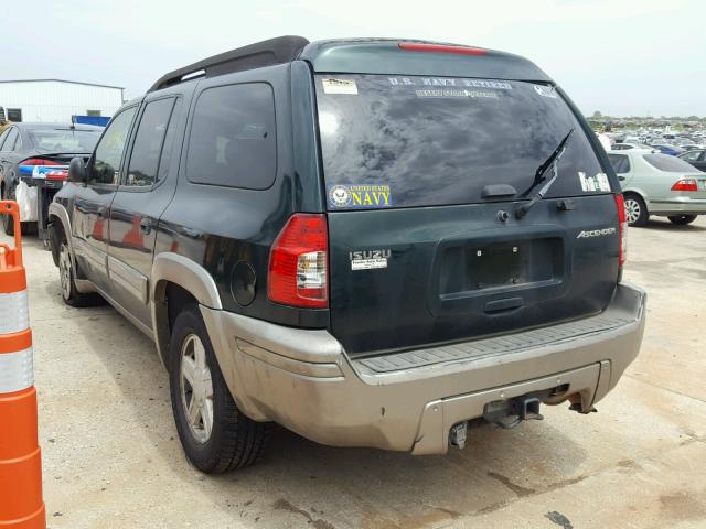 4NUES16S336100369 - 2003 ISUZU ASCENDER S 绿色 照片 3
