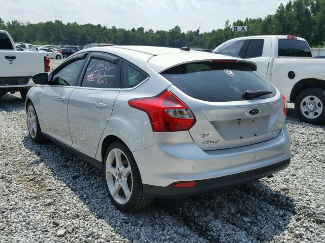 1FAHP3N2XCL292906 - 2012 FORD FOCUS TITA SILVER photo 3