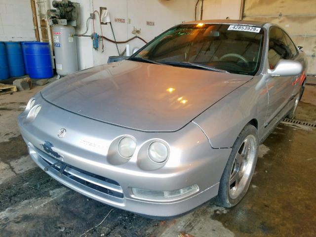 JH4DC4459SS019917 - 1995 ACURA INTEGRA LS SILVER photo 2