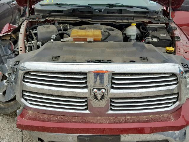 1C6RR6LM5FS715181 - 2015 RAM 1500 SLT RED photo 7