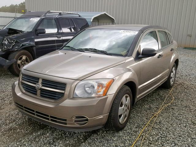 1B3HB28B68D585882 - 2008 DODGE CALIBER GOLD photo 2