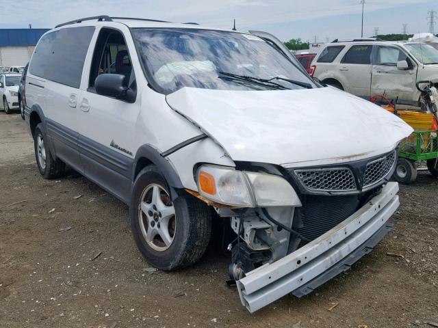 1GMDX03E71D218172 - 2001 PONTIAC MONTANA WHITE photo 1