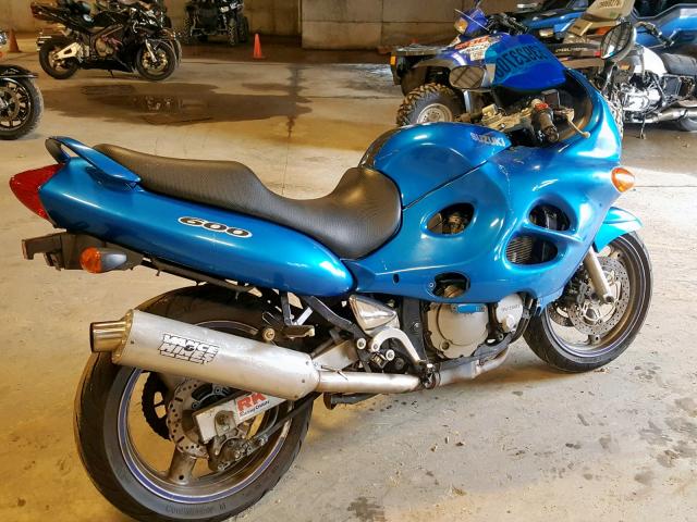 JS1GN79A9Y2101519 - 2000 SUZUKI GSX600 F BLUE photo 4