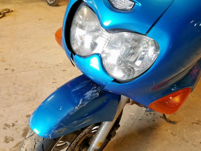 JS1GN79A9Y2101519 - 2000 SUZUKI GSX600 F BLUE photo 9