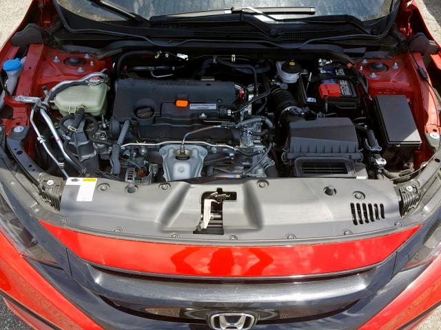 2HGFC2F8XKH524637 - 2019 HONDA CIVIC SPOR RED photo 7