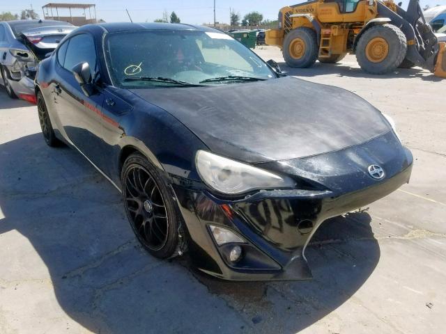 JF1ZNAA17D2714732 - 2013 TOYOTA SCION FR-S BLACK photo 1