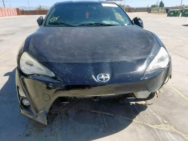 JF1ZNAA17D2714732 - 2013 TOYOTA SCION FR-S BLACK photo 9