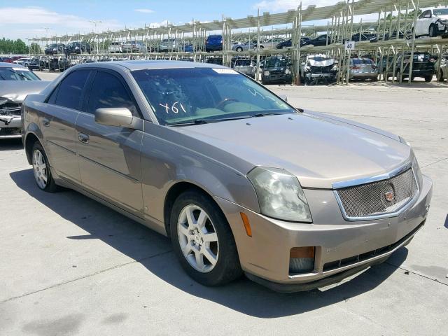 1G6DP577770112112 - 2007 CADILLAC CTS HI FEA BEIGE photo 1