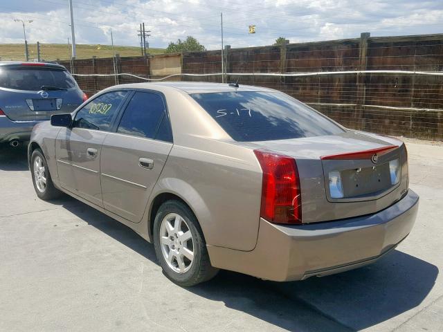 1G6DP577770112112 - 2007 CADILLAC CTS HI FEA BEIGE photo 3