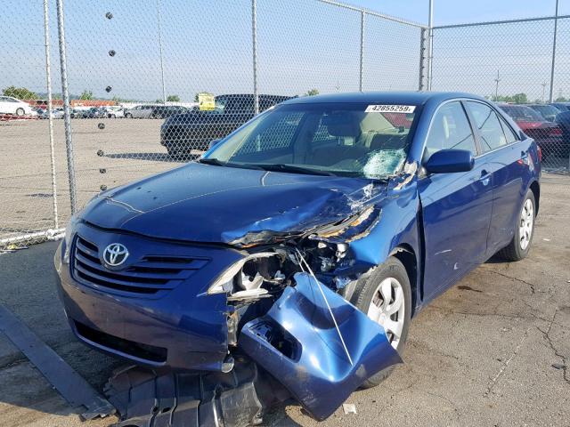 JTNBE46KX73097710 - 2007 TOYOTA CAMRY NEW BLUE photo 2