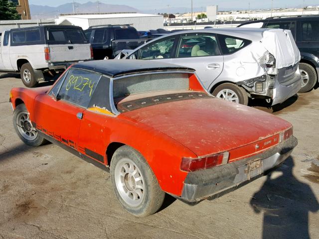 4732914396 - 1973 PORSCHE 914 ORANGE photo 3