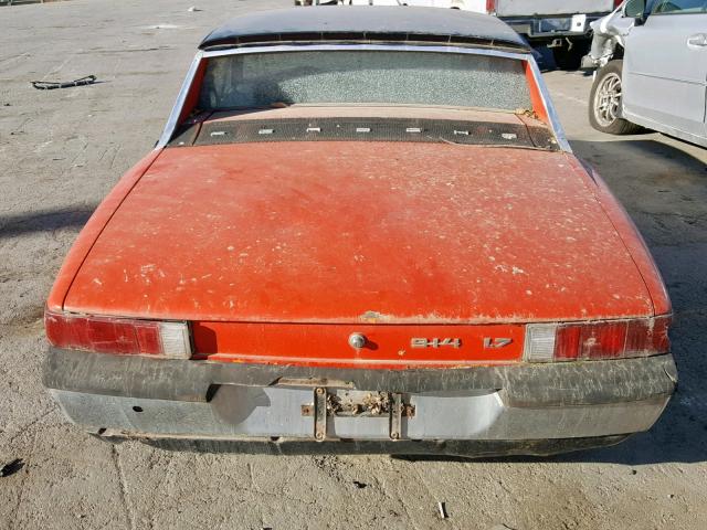 4732914396 - 1973 PORSCHE 914 ORANGE photo 6