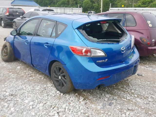 JM1BL1M8XC1598831 - 2012 MAZDA 3 I BLUE photo 3