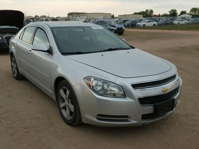 1G1ZC5EU8CF254816 - 2012 CHEVROLET MALIBU 1LT SILVER photo 1