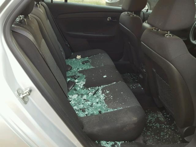 1G1ZC5EU8CF254816 - 2012 CHEVROLET MALIBU 1LT SILVER photo 6