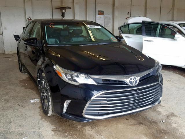 4T1BK1EB8GU199400 - 2016 TOYOTA AVALON XLE BLACK photo 1