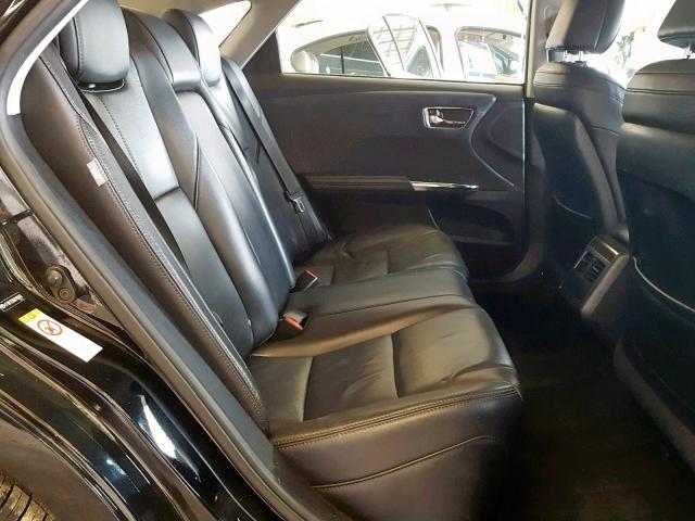 4T1BK1EB8GU199400 - 2016 TOYOTA AVALON XLE BLACK photo 6