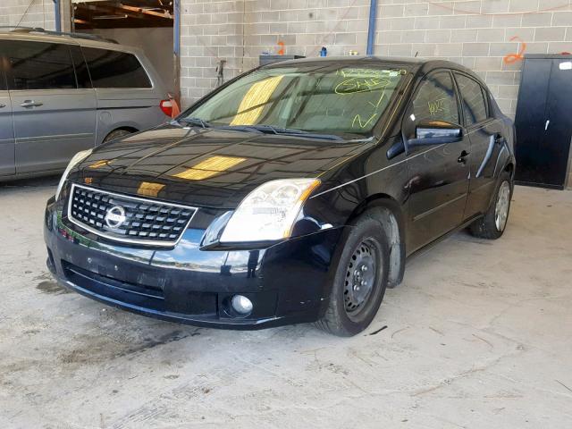 3N1AB61E98L730941 - 2008 NISSAN SENTRA 2.0 BLACK photo 2