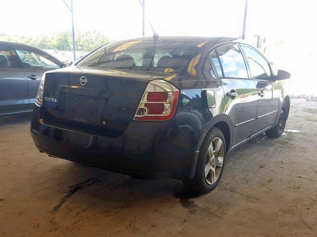 3N1AB61E98L730941 - 2008 NISSAN SENTRA 2.0 BLACK photo 4