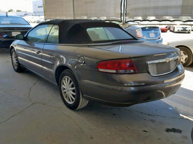 1C3EL55U61N597475 - 2001 CHRYSLER SEBRING LX BROWN photo 3