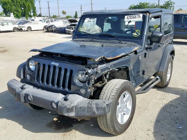 1C4AJWAG6GL285747 - 2016 JEEP WRANGLER S Boz foto 2