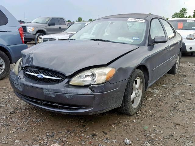 1FAFP55U12G179664 - 2002 FORD TAURUS SES GRAY photo 2