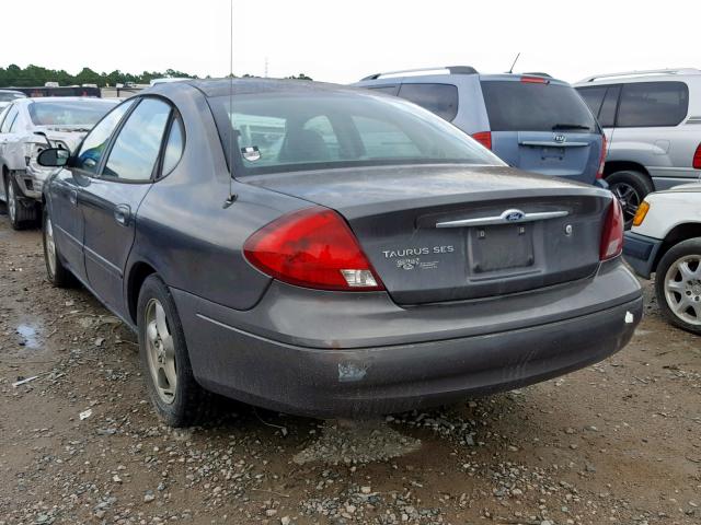 1FAFP55U12G179664 - 2002 FORD TAURUS SES GRAY photo 3