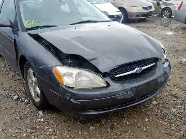 1FAFP55U12G179664 - 2002 FORD TAURUS SES GRAY photo 9