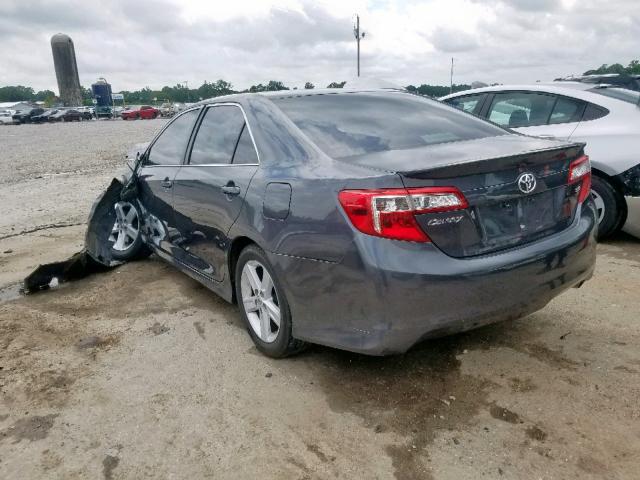 4T1BF1FK4CU180968 - 2012 TOYOTA CAMRY BASE GRAY photo 3