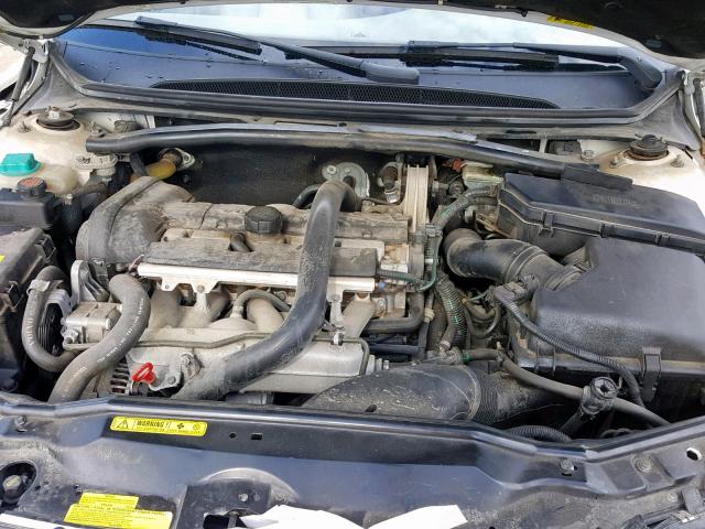 YV1TH59H241354981 - 2004 VOLVO S80 2.5T WHITE photo 7