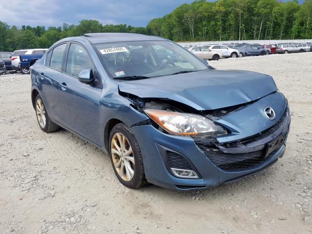 JM1BL1U68B1372221 - 2011 MAZDA 3 S BLUE photo 1