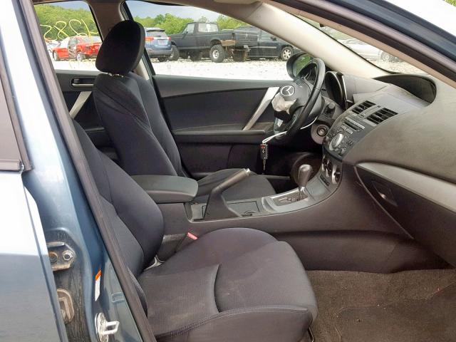 JM1BL1U68B1372221 - 2011 MAZDA 3 S BLUE photo 5