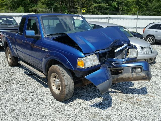 1FTYR44U77PA47847 - 2007 FORD RANGER SUP BLUE photo 1