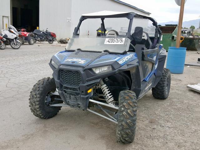 4XAVBE871GB325048 - 2016 POLARIS RZR S 900 BLUE photo 2