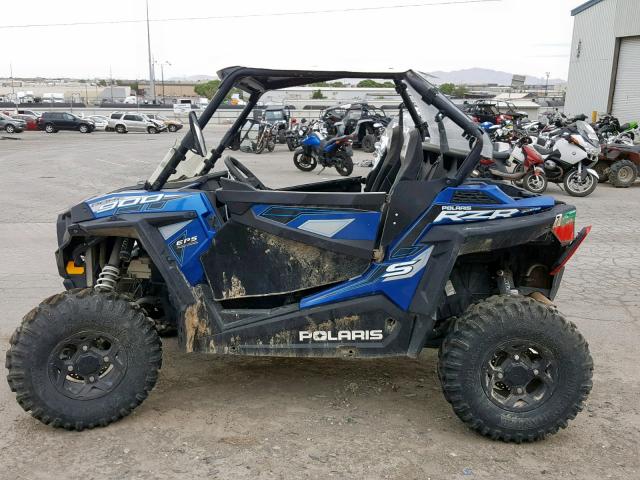 4XAVBE871GB325048 - 2016 POLARIS RZR S 900 BLUE photo 9