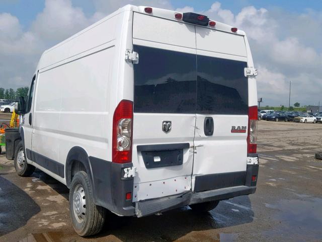 3C6TRVCGXKE526694 - 2019 RAM PROMASTER 白色 照片 3