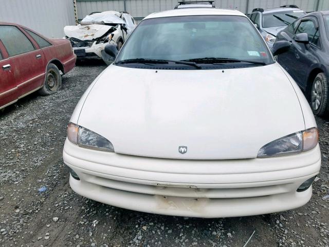 2B3HD46F4TH300152 - 1996 DODGE INTREPID WHITE photo 9