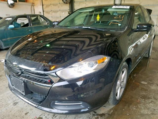 1C3CDFFA5GD821946 - 2016 DODGE DART SXT S BLACK photo 2