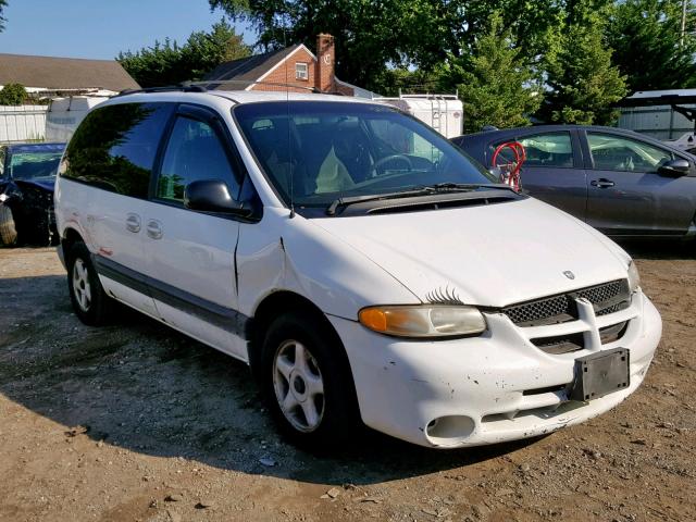 2B4GP45G0XR305342 - 1999 DODGE CARAVAN SE WHITE photo 1