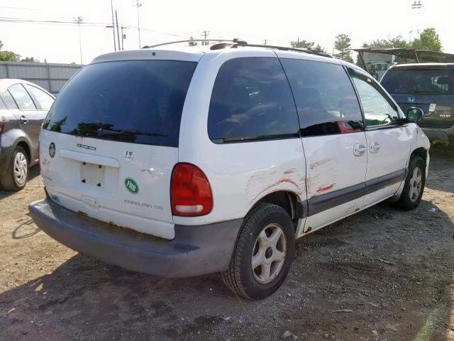 2B4GP45G0XR305342 - 1999 DODGE CARAVAN SE WHITE photo 4