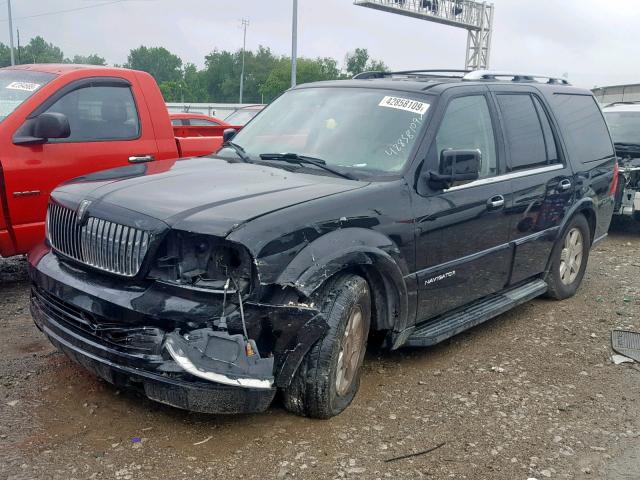 5LMFU27555LJ06843 - 2005 LINCOLN NAVIGATOR BLACK photo 2