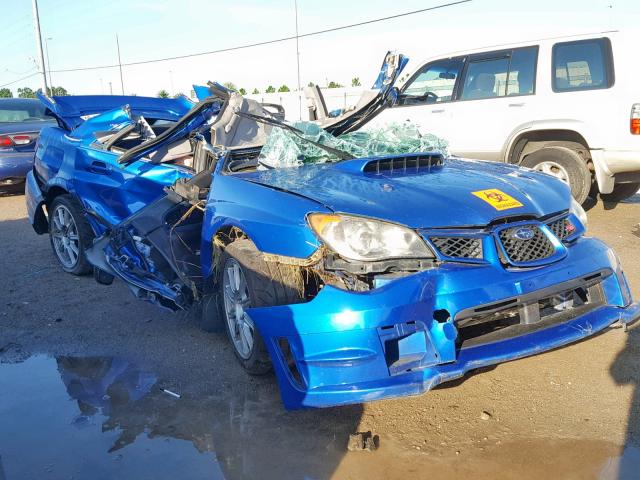 JF1GD706X6L501250 - 2006 SUBARU IMPREZA WR BLUE photo 1