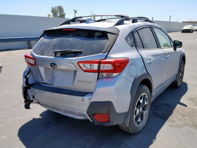 JF2GTADC0J8260323 - 2018 SUBARU CROSSTREK Gümüş foto 4
