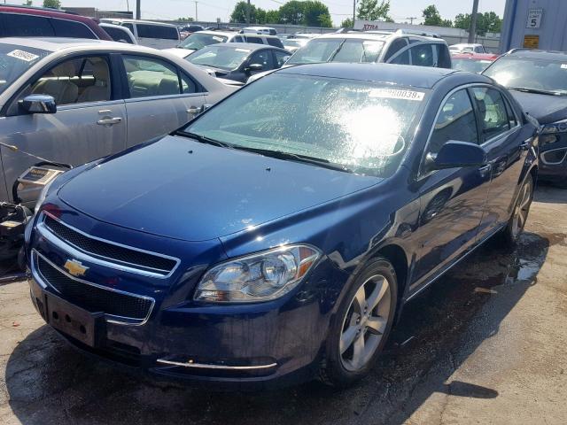 1G1ZC5E13BF337882 - 2011 CHEVROLET MALIBU 1LT 蓝色 照片 2