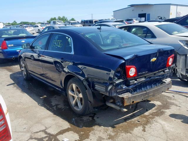 1G1ZC5E13BF337882 - 2011 CHEVROLET MALIBU 1LT 蓝色 照片 3