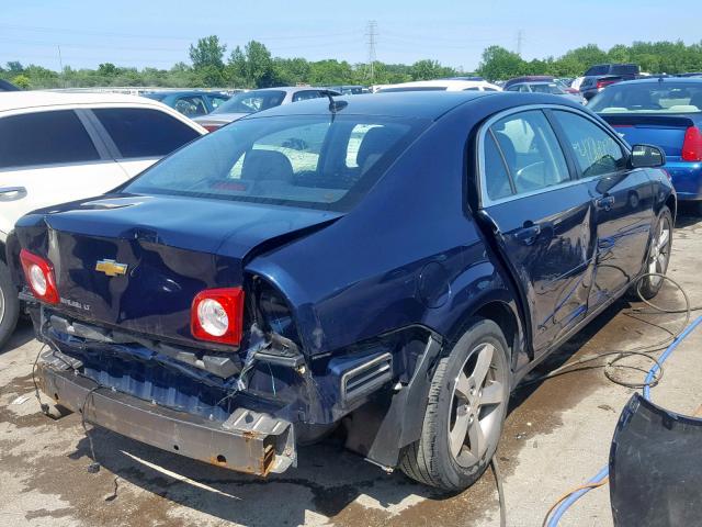 1G1ZC5E13BF337882 - 2011 CHEVROLET MALIBU 1LT 蓝色 照片 4