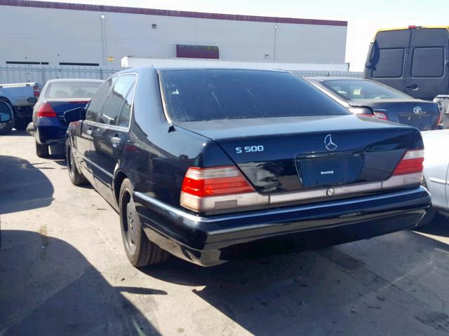 WDBGA51G3XA419936 - 1999 MERCEDES-BENZ S 500 BLACK photo 3