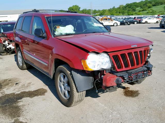 1J4PR4GK2AC121030 - 2010 JEEP GRAND CHER RED photo 1