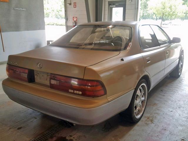 JT8GK13T8R0030752 - 1994 LEXUS ES 300 GOLD photo 4