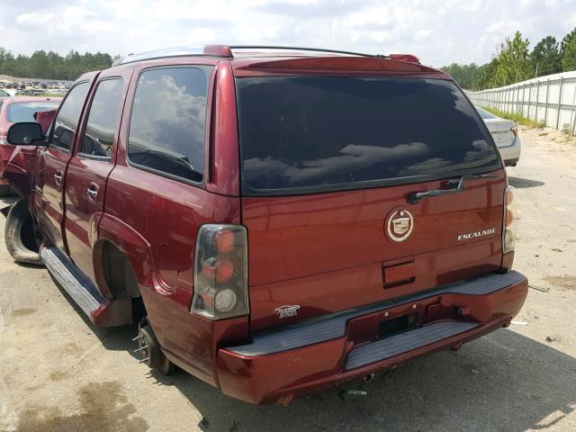 1GYEC63T03R231013 - 2003 CADILLAC ESCALADE L BURGUNDY photo 3